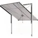Canopy type garage door with pivot action